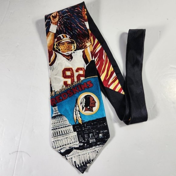 Washington Redskins Necktie Superbowl Champion Commemorative Silk NFL - Picture 1 of 10
